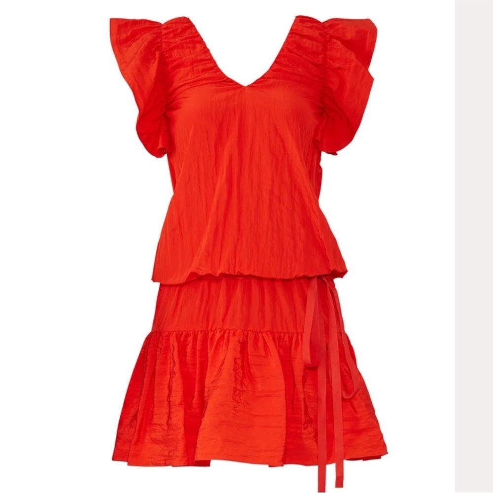 Victoria Beckham Bright Red Dress | 0